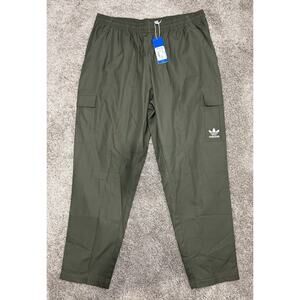 Adidas Originals Cargo Pants 100% Cotton IT8192 NWT Men's Size XL Olive Green